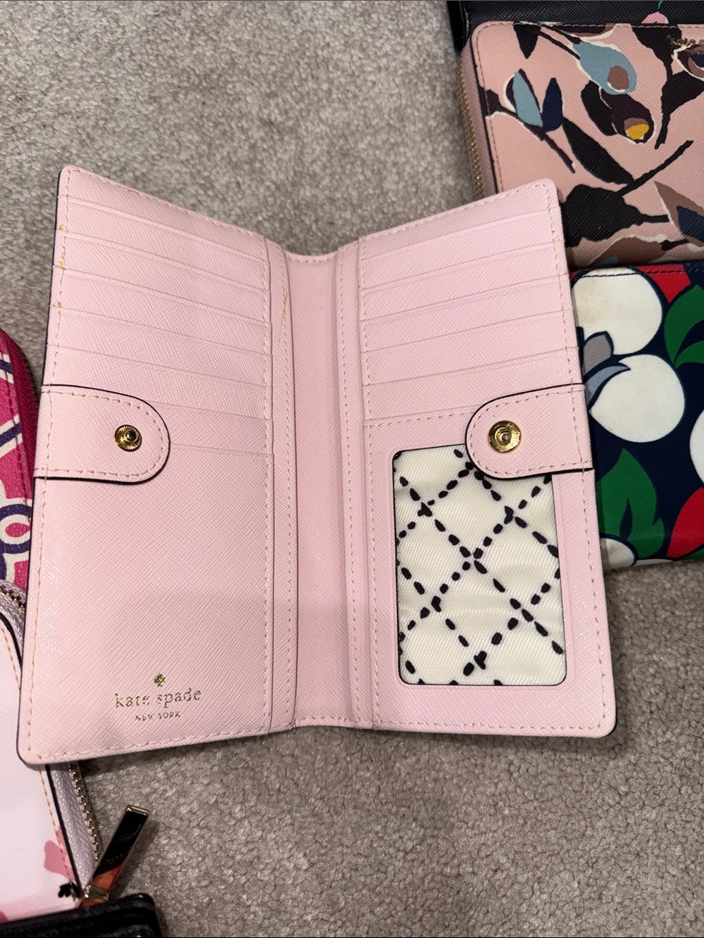 PICK ONE: Kate Spade Floral OR Pattern Wallets- - Picture 7 of 13
